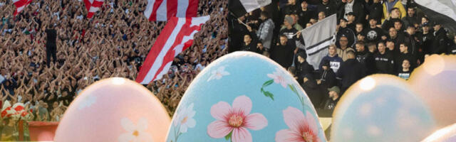 PRAZNIK KOJI POVEZUJE LJUDE: Ovako su Zvezda i Partizan čestitali Vaskrs (FOTO)