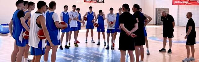 Košarkaš Čačka 94 Vaso Šaponjić deo U17 reprezentacije koja se priprema za Svetsko prvenstvo, Mihailo Šušić u stručnom štabu