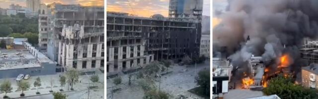 (VIDEO) Šta je ovo Putin uradio?! Na Kijev kao da je pala atomska bomba! Apokaliptične scene stižu iz centra prestonice Ukrajine
