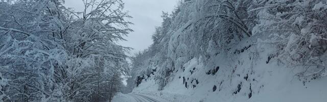 Putevi Srbije - upozorenje na sneg i poledicu