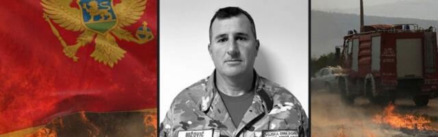 TRAGEDIJA SLOMILA PEVAČA: Objavio SLIKU vojnika STRADALOG u požarima u Crnoj Gori, a ove reči KIDAJU DUŠU! (FOTO)
