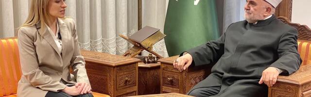 Muftija Dudić primio Milicu Zavetnicu