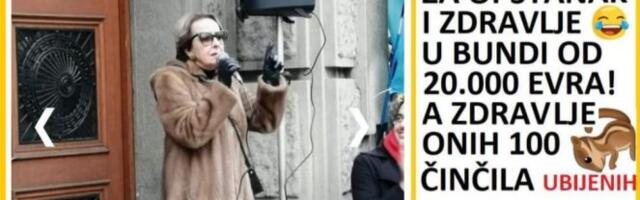 CECO, KAKO SE BORIŠ ZA ŽIVOTNU SREDINU U BUNDI OD 20.000 EVRA?! Šta na to kažu onih 100 ubijenih činčila za to krzno na tebi?