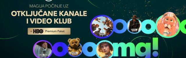 Magija počinje u EON Video klubu SBB otključava kanale, Video klub i HBO Premium Paket