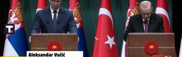 Vučić i Ergodan se obraćaju javnosti: Otvoren razgovor dvojice prijatelja