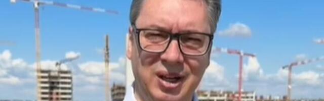 "Ovo je moj život, Srbija koja se gradi i radi!" Vučić obišao gradilište EXPO i poručio: Niko i nikada ne može da zaustavi i pobedi Srbiju (VIDEO)