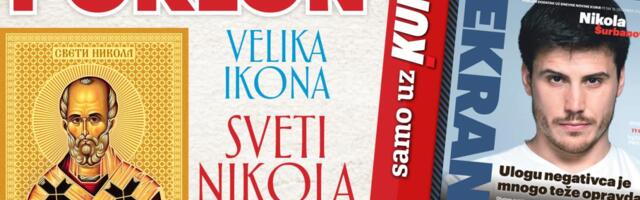 OBELEŽAVAMO SVETOG NIKOLU: Kurir sutra svim čitaocima poklanja VELIKU IKONU SVETOG NIKOLE U ZLATOTISKU SA MOLITVOM