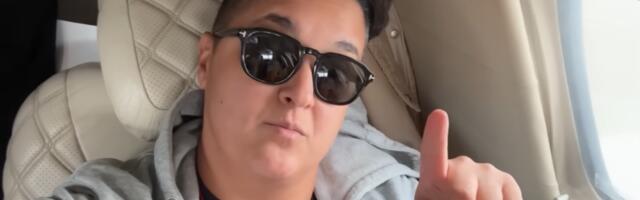 Uživa u luksuznoj letelici - Marija Šerifović pokazala kako putuje na nastup (VIDEO)