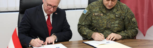 Potpisan godišnji plan saradnje Austrije i Kosova u oblasti odbrane