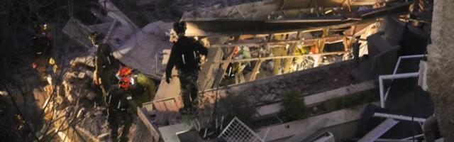 HOROR U STAMBENOJ ZGRADI, POVREĐENA I BEBA! Objekat pred padom nakon razornog udara, spasioci u trci sa vremenom! Strahuje se da ima još zatrpanih pod ruševinama! (FOTO, VIDEO)