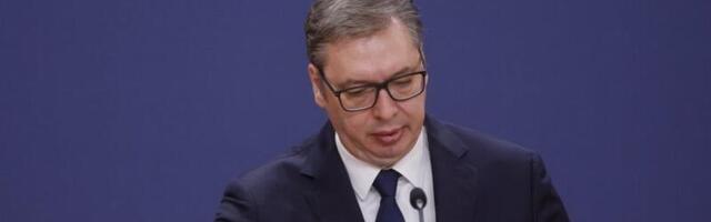 VUČIĆ NA PITANjE NOVINARA BI-BI-SI-JA O PROTESTU: Studentima u blokadi nije u interesu nasilje, ali opoziciji jeste