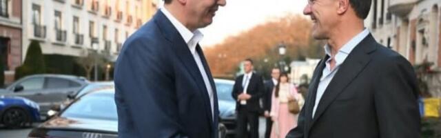 VUČIĆ SE SASTAO SA RUTEOM: Uveren sam u još bolju saradnju Srbije i NATO u budućnosti (FOTO)