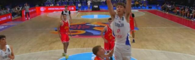 Juniori Srbije pregazili Severnu Makedoniju (VIDEO)