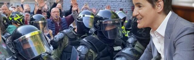 ANA BRNABIĆ POZIVA NA DIJALOG Ali, sa policijom u blizini