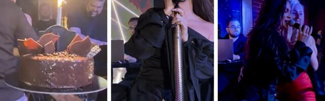 Tamaru Milutinović za rođendan na nastupu sačekalo iznenađenje: A kada je izvela NJU na binu nastao je haos