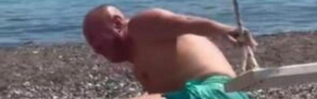 ĐANI SE SRUŠIO NASRED PLAŽE! Snimak PADA objavljen na mrežama, NIJE IMAO NIKAKVU ŠANSU