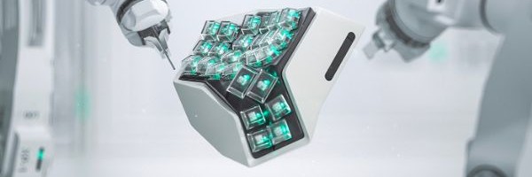 Prva organski oblikovana dvodelna tastatura na svetu