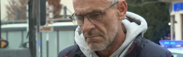 Jaćimović dovezao autobus ispred Banovine, policija poručila njegovom sinu da ga sklone
