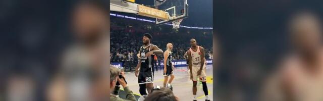 Žustra reakcija Tajrika na kraju utakmice!