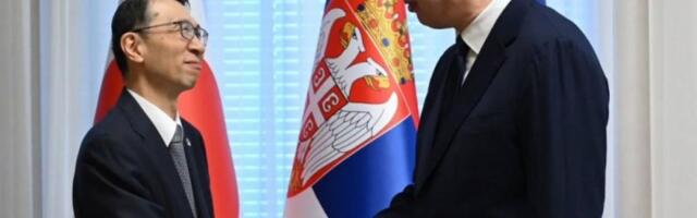 OPROŠTAJNA POSETA Predsednik Vučić primio ambasadora Japana u Srbiji Akiru Imamuru