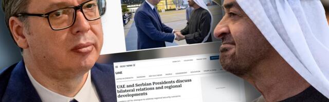 POSETA VUČIĆA UDARNA VEST U EMIRATIMA! Vodeći mediji UAE o istorijskoj poseti predsednika Srbije: Mir i ekonomija u prvom planu (FOTO)