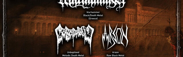 „Metalni udar“ u Nišu: Warhammer, Unbaptised i Arson uskoro u klubu Istina Mašina