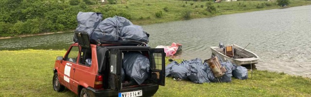 Udruženje „Vapa“ iz organiziralo akciju čišćenja obale Sjeničkog jezera