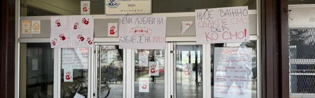 Pronađen nož tokom blokade Trgovinsko-ugostiteljske škole, učenici kažu da ga nisu oni uneli