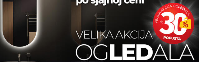 Velika akcija: LED ogledala po sjajnim cenama!