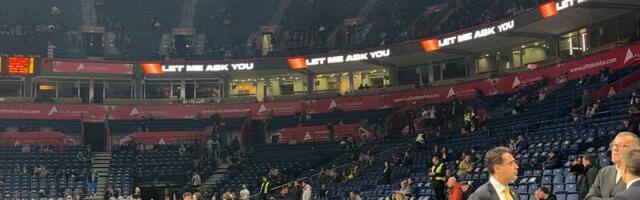 Arena poluprazna sat vremena uoči meča Partizana i Fenerbahčea