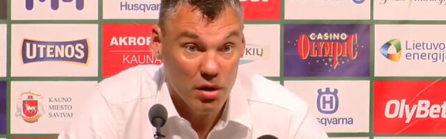 Šarunas pred gostovanje Crvenoj zvezdi: “Igrati u Beogradu je uvek teško”