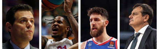 Snažni Itudisovi borci protiv MVP Vase i Atamanovog streljačkog voda: Duel najboljih napada Evrolige u reprizi poslednjeg finala