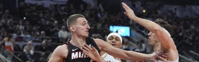 Dominacija Srbina! Nikola Jović i Adebajo u poslednjoj sekundi srušili Sparse (VIDEO)