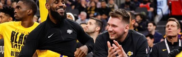 Dončić gledao kako Lebron dominira protiv Klipersa (VIDEO)