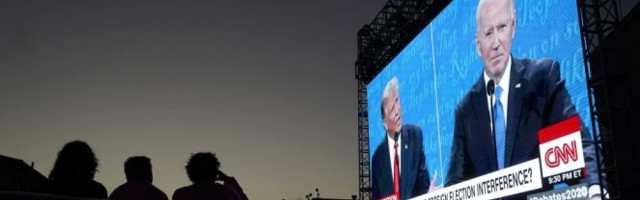 PLJUŠTALE OPTUŽBE, TRAMP I BAJDEN IMALI POSLEDNJU DEBATU PRED IZBORE! Žestoke rasprave ne goruće teme, Tramp dominantniji!