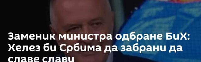 Заменик министра одбране БиХ: Хелез би Србима да забрани да славе славу