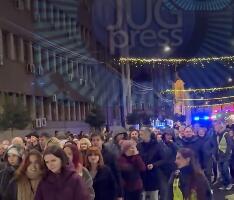 Završen protest u Nišu, studenti pozvali na protest u ponedeljak ispred Palate pravde