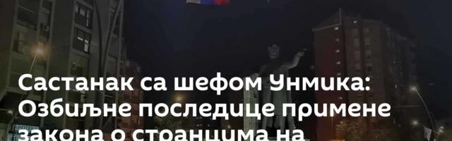 Састанак са шефом Унмика: Озбиљне последице примене закона о странцима на Универзитета у Митровици