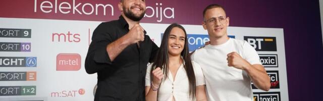 Veliki dan za srpski boks: Veljko Ražnatović, Sara Ćirković i Jovan Nikolić potpisali ugovore!