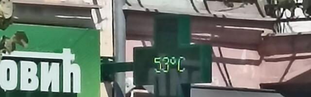 Ekstremne temperature u Kragujevcu