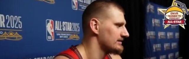 Jokić na Ol-staru pričao o Bogdanu, pa otkrio čemu se raduje do kraja sezone (VIDEO)