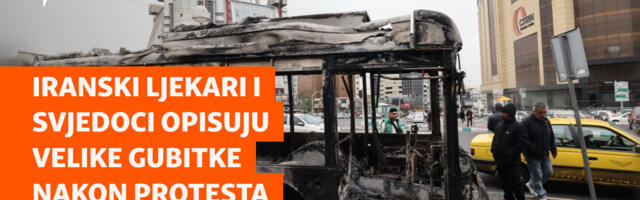 Iranski ljekari i svjedoci opisuju velike gubitke nakon protesta