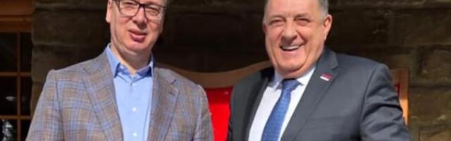 PREDSEDNIK VUČIĆ UGOSTIO DODIKA U BEOGRADU: Sa zanimanjem saslušao njegove impresije o poseti SAD! Razgovarali i o drugim pitanjima od značaja Srbije i Srpske