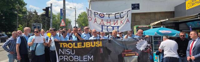 Sutra protest radnika GSP: Okupljanje u podne na Trgu republike, šetnja do Starog dvora