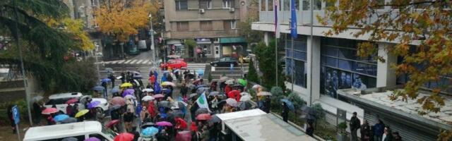 Ekološki protest ispred RTS (VIDEO)