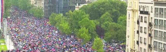 Srbija protiv nasilja: Održan četvrti protest, istrajava se u zahtevima