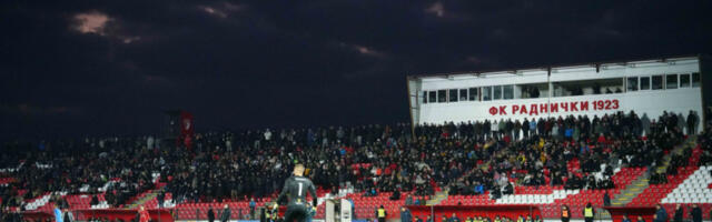 GOLEADA U KRAGUJEVCU Radnički u sjajnoj utakmici bolji od Čukaričkog