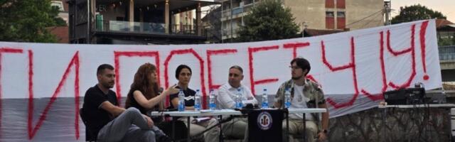 Odr\ana tribina studenata u Vlasotincu, teme ekologija, radna i ljudska prava