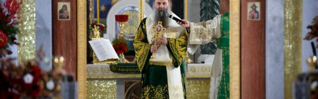 Serbian Orthodox Christians celebrate Christmas