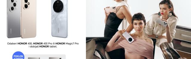 Spoj elegancije i besprekornog iskustva – HONOR Magic 7 Pro i HONOR 400 Pro